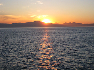 朝日の時間は寝てました(ぉ